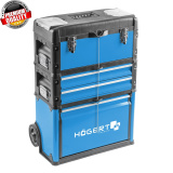 HOGERT TECHNIK Тележка для инструментов, 3 модуля HT7G080