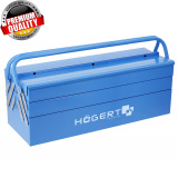 HOGERT TECHNIK Ящик для инструментов металлический  5 отделений   53 х 20,5 х 20 cм HT7G078