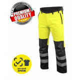 HOGERT TECHNIK TRAUN Брюки сигнальные SOFTSHELL желтые 2XL (56) HT5K337-2XL