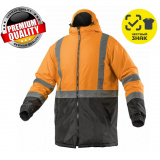 HOGERT TECHNIK LEDA Куртка-парка сигнальная утепленная оранжевая 2XL (56) HT5K346-2XL