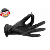 HOGERT TECHNIK WENNE Одноразовые перчатки нитриловые черные (100 шт в упаковке) XL HT5K776-XL
