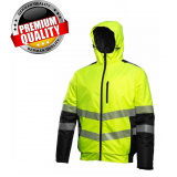 HOGERT TECHNIK MILA утепленная сигнальная куртка желтая 2XL (56) HT5K347-2XL