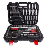 FORCEKRAFT Набор инструментов 216пр.1/4''3/8''1/2''(6гр.)(4-32мм) FK-38841