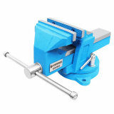 FORSAGE Тиски стальные усиленные поворотные с наковальней  4"-100мм F-6540904