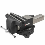 FORSAGE Тиски стальные поворотные с наковальней 10"-250мм F-6540210A