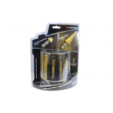 FORSAGE Набор метчиков и сверел ступеньчатых 6пр.(М6х1.0,М8х1.25,М10х1.5; сверла 5-8.5, 4-20мм; зенкер 16.5мм) F-44731