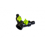 WMC TOOLS Тройник-разветвитель с регуляторами (3/4"х 2 штуцера),на блистере TG7207019-1