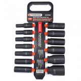 FORSAGE Набор головок ударных глубоких13пр.,1/2"(10, 12-15, 17, 19, 21, 22, 24, 27, 30, 32мм), на пластиковом держателе                                        F-4137MPB