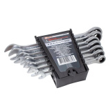 FORCEKRAFT Ключи комбинированные трещоточные, набор 7пр. FK-51072
