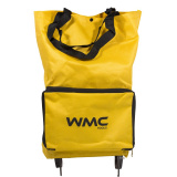 WMC TOOLS Сумка хозяйственная на 2 колесах с ручками и боковым карманом(140х265х450мм, карман-190х300мм, Ø колес-80мм) WMC-FN209