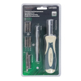 ROCK FORCE Отвертка комбинированная в комлекте с битами RF-32818MR