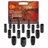 FORSTIME Набор головок ударных 16пр.1/2''(6-гр.) FT-4177-5MPB
