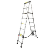 FORSAGE Стремянка телескопическая алюм. бытовая 3.2м (11+11 ступ.) F-UP320-2