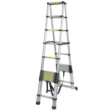 FORSAGE Стремянка телескопическая алюм. бытовая 3.8м (13+13 ступ.) F-UP380-2