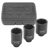FORCEKRAFT Головки ударные глубокие, набор 3пр., 1/2" (6гр.) FK-4035-5MPB