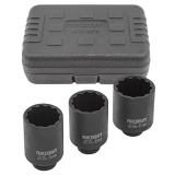 FORCEKRAFT Головки ударные глубокие, набор 3пр., 1/" (12гр.) FK-4035-9MPB