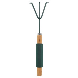 WMC TOOLS Рыхлитель 3-зубый для почвы с деревянной рукояткой WMC-TG2104020-A