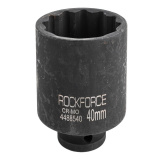 ROCK FORCE Головка ударная глубокая 19мм (12гр.), 1/2" RF-4488519