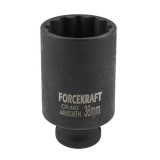 FORCEKRAFT Головка ударная глубокая тонкостенная 36мм (12гр.),1/2" FK-4488536TH