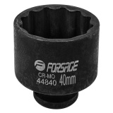 FORSAGE Головка ударная 40мм 12гр. 1/2" F-44840