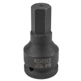ROCK FORCE Головка-бита ударная 6-гранная 17мм, 3/4" RF-26410017MPB