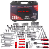 FORCEKRAFT Набор инструментов 218пр. 1/4", 3/8", 1/2" (6гр. FK-42182-5