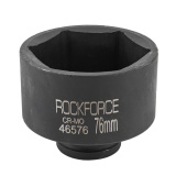 ROCK FORCE Головка ударная 3/4", 76мм (6гр.) RF-46576