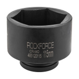 ROCK FORCE Головка ударная глубокая, 1", 115мм (6гр.) RF-485120115