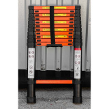 ISMA Лестница телескопическая алюм. бытовая 3.5м (12 ступ.) ISMA-UP350