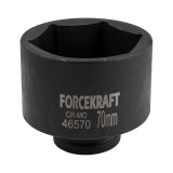 FORCEKRAFT Головка ударная 3/4", 70мм (6гр.) FK-46570