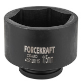 FORCEKRAFT Головка ударная глубокая 1", 115мм (6гр.) FK-485120115