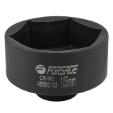 FORSAGE Головка ударная глубокая 1", 105мм (6гр.) F-48580105