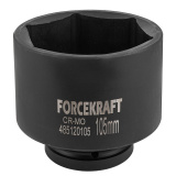 FORCEKRAFT Головка ударная глубокая 1", 100мм (6гр) FK-485120100