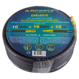 ILOFORCE Шланг резиновый воздушный армированный с фитингами 10мм x 16мм x 15м IF-AHF-1510