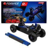 FORSAGE Домкрат подкатной гидравлический 2т (h min 155мм, h max 575мм) F-TH33007 MT
