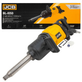 JCB Пневмогайковерт ударный с длинным валом,реверсом и регулировкой усилия 1''(4000/4200Hм, 2600 об/мин,750 л/мин,21кг) JCB-BL-1050