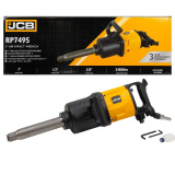 JCB Пневмогайковерт ударный с длинным валом,реверсом и регулировкой усилия 1''(3486/4200Hм, 2800 об/мин,6.3bar,340 л/мин,8.4кг) JCB-RP7495