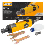 JCB Пневмозачистная машинка (цанги:3мм,6мм, 25000об/мин, 128л/мин,6.3Bar,штуцер 1/4") JCB-RP7314
