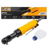 JCB Пневмотрещотка 36Нм, 1/4''(потребление 77л/мин, 240 об/мин, L-200мм,6.3Bar,штуцер 1/4") JCB-RP7414