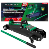 ROCK FORCE Домкрат подкатной гидравлический 2.5т (h min 135мм, h max 387мм) RF-TH22502