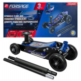 FORSAGE Домкрат подкатной гидравлический 3т (h min 155мм, h max 710мм) F-T830036