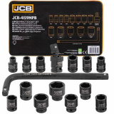 JCB Головки ударные, набор 15пр., 1/2" (6гр.) JCB-4159MPB