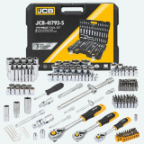 JCB Набор инструментов 179пр. 1/4" 3/8" 1/2" (6гр.) JCB-41793-5