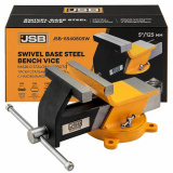 JSB Тиски стальные поворотные с наковальней JSB-6540805W