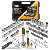 JCB Набор инструментов 108 пр. 1/4'', 3/8'' (6гр.) JCB-41082-5DS