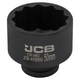 JCB Головка ударная 3/4", 50мм (12гр.) JCB-46850