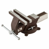 FORSTIME Тиски стальные поворотные с наковальней 8"-200мм FT-6540808