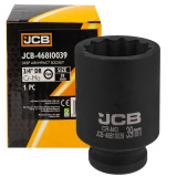 JCB Головка ударная глубокая 3/4", 39мм (12гр.) JCB-46810039