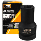 JCB Головка ударная глубокая 1", 21мм (6гр.) JCB-48510021