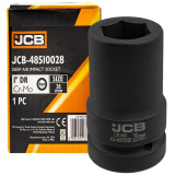 JCB Головка ударная глубокая 1", 28мм (6гр.) JCB-48510028